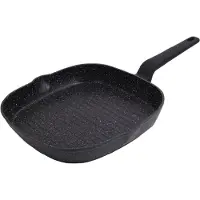 Klausberg 7662 - Zwart Marmeren koekenpan - 28 cm - zwart