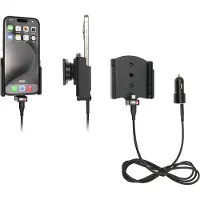 Brodit 721369 iPhone 15&15 Pro houder, Smartphonehouder, Zwart