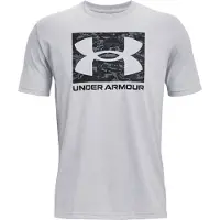 Under Armour Abc Camo Boxed Logo Short Sleeve T-shirt Grijs M / Regular Man