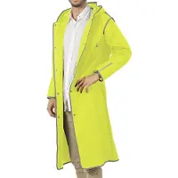 Perletti Neon gele City Trench regenjas van S
