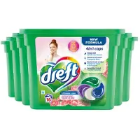 Dreft 6x Dreft Wascapsules Touch Of Pink 16 Wasbeurten 16 Stuks