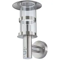 LINDBY - Noemi Buiten Wandlamp w/Sensor Stainless Steel