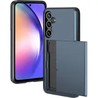 IMoshion Backcover met pasjeshouder voor de Samsung Galaxy A55 - Donkerblauw