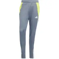Adidas Sportbroek 'Tiro 24' limoen / grijs / offwhite