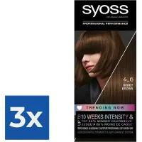 Syoss Color baseline 4-6 Honey Brown - 1 stuk - Voordeelverpakking 3 stuks