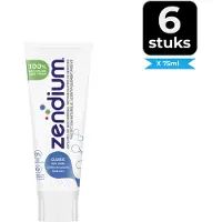 Zendium Tandpasta Classic 75 ml - Voordeelverpakking 6 stuks