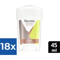 Rexona Maximum Protection Stress Control Dry Deodorant - 45 ml - Voordeelverpakking 18 stuks