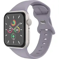 IMoshion Siliconen⁺ bandje voor de Apple Watch | 38/40/41/42 mm - Maat S/M - Lavender