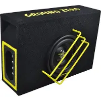 Ground Zero GZRB 16SPL 16,5 cm / 6,5 inch geventileerde SPL subwoofer geladen behuizing - 700 Watt SPL - 2x 2 Ohm impedantie