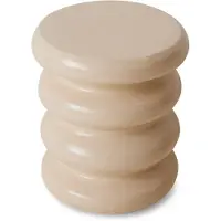 HK Living Allure Bijzettafel - Cream