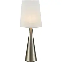 Markslöjd Tafellamp Conus, chroom / zilver, Woon-/ Eetkamer, metaal, Modern, Tafellamp