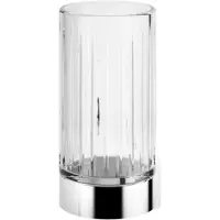 DECOR WALTHER Beker Century Standmodel Kristall Cutting Chrome