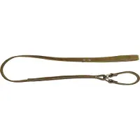 Animal Boulevard Ab30182 - Hals- En Leibanden - Hond - Ab Country Leather Schoollijn Olijf-16mmx138cm - Maat: 16mmx138cm - 200719