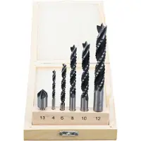 Bgs Hout kroonfrezen set 4 - 12 mm 6 stuks. (12,0 millimeter)