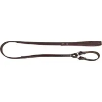 Animal Boulevard Ab30136 - Hals- En Leibanden - Hond - Ab Country Leather Schoollijn Bruin-16mmx138cm - Maat: 16mmx138cm - 200483