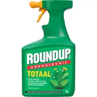 Roundup Totaal Onkruidvrij Spray - 1L - Onkruidverdelger zonder glyfosaat - Voor 10m²