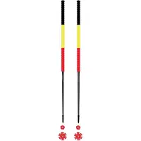 Les batons d'Alain - Skistokken - Belgique voor Unisex van Wol - Maat 125 cm - Rood