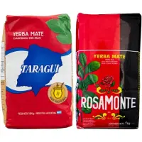 Rosamonte Yerba Mate Starterspakket - 2x500 Gram Yerba Mate Voordeelpakket | La Tradicíon Argentina.