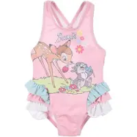 Disney Badpak / Zwempak - Bambi en Stampertje - Roze - Maat 80 (tot 18 maanden)