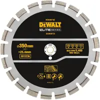 Dewalt DT20467-QZ Elite Diamantblad | Gesegmenteerd | 355 mm |Asfalt - DT20467-QZ