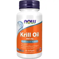 Now Krill Olie 500 mg (60 Softgels) - vetzuren, omega-&-visolie - omega-&-visolie