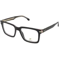 Carrera 321 53/19/150 Gestreepte zwarte Acetaat monturen MAN 321