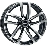 Mak Aluminium velg 18 inch Dresden 5x112 8J ET30, Kleur Gunmettal