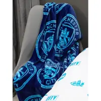 Manchester City Plaid Fleece Deken Groot 120x150cm 100% Polyester