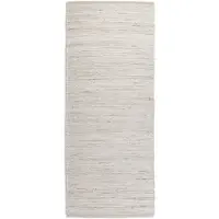 Home Collection Jute Wol Katoen Vloerkleed - Ivoor 80 x 200 cm