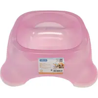 Nobleza Honden voerbak - Drinkbak hond - Kunststof hondenvoerbak - Anti slip - Maat M - Inhoud 500 ml - Roze