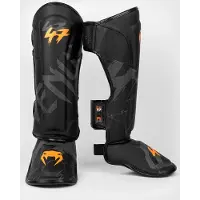 Venum - Scheenbeschermers - S47 - Black/Orange - MAAT L