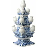 Heinen Delfts Blauw Heinen Delftsblauw tulpenvaas sierlijke bloem
