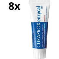 Curaprox 8x Enzycal 950 Tandpasta - Voordeelverpakking