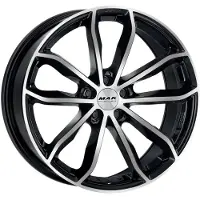 Mak Lichtmetalen velg 20'' 24H-FF 5x112 9J ET26, Kleur Zwarter Spiegel