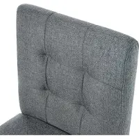 Beliani MADISON - Barkruk - Set van 2 - Grijs - Polyester