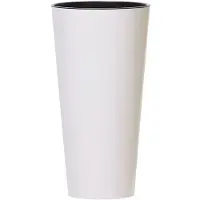 Prosperplast 15.5l Tubus Slim Collection 25x25x47.6 Cm Za4073 Flowerpot Transparant