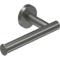 Ivy Aia Accessoires Toiletrolhouder Geborsteld metal black PVD