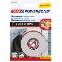 TESA 2x Montagetape 19 mm x 1,5 m - Tape (klussen)