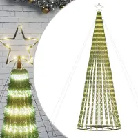 Super Merchant LED-kerstboom 688 LEDs warm wit 300 cm