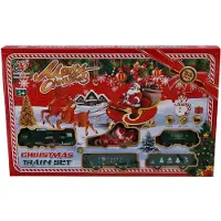 Detexpol Kersttrein met licht en geluid 25 delig (kunststof, 4 - 6 jaar)