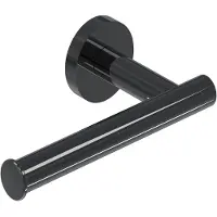 Ivy Aia Toiletrolhouder Zwart Chroom PVD