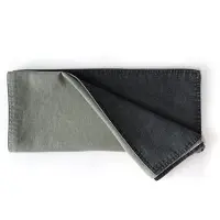 Dutch rose Tafelloper 40x150 cm dubbelzijdig groen-grijs