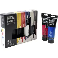 LIQUITEX Basic Set acrylverf 5 x 118 ml