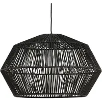 Light & Living Hanglamp Ø49x30 cm DEYA mat zwart