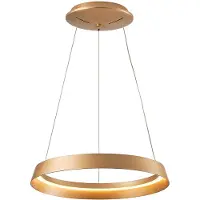 Steinhauer - hanglamp - Ringlux - goud - metaal - Ø 60cm - LED - 3692GO