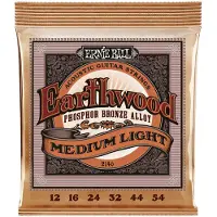 Ernie Ball Earthwood Acoustic Phosphor Bronze Medium Light 2146 - Gitaarsnaren voor westerngitaar .012-.054