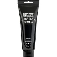 Smartmax 88700222 Basics Acrylverf Mars Black – 250 ml | Kunstenaars Acrylverf | Middelmatige Viscositeit | Lichtechte Kleur voor Schilderen & Canvas