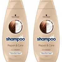 Schwarzkopf Shampoo - Repair & Care - 2 x 400 ml
