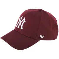 47 Brand Mannen, Kappen, MLB New York Yankees donker, Rood