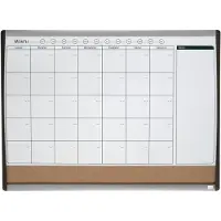 Nobo Magnetic Whiteboard Planner 58x43 Cm Transparant